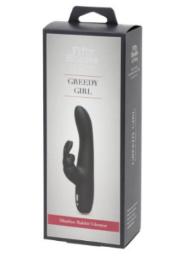 Greedy Girl Slimline Rabbit Vibrator
